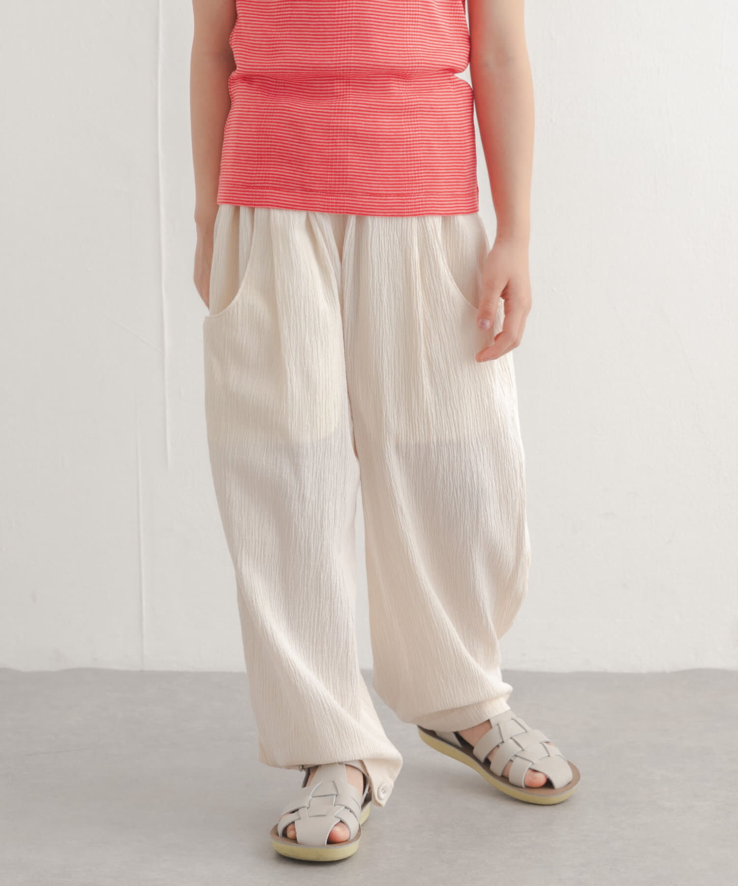 URBAN RESEARCH DOORS「裾ボタン2WAYタックパンツ(KIDS)」|その他|