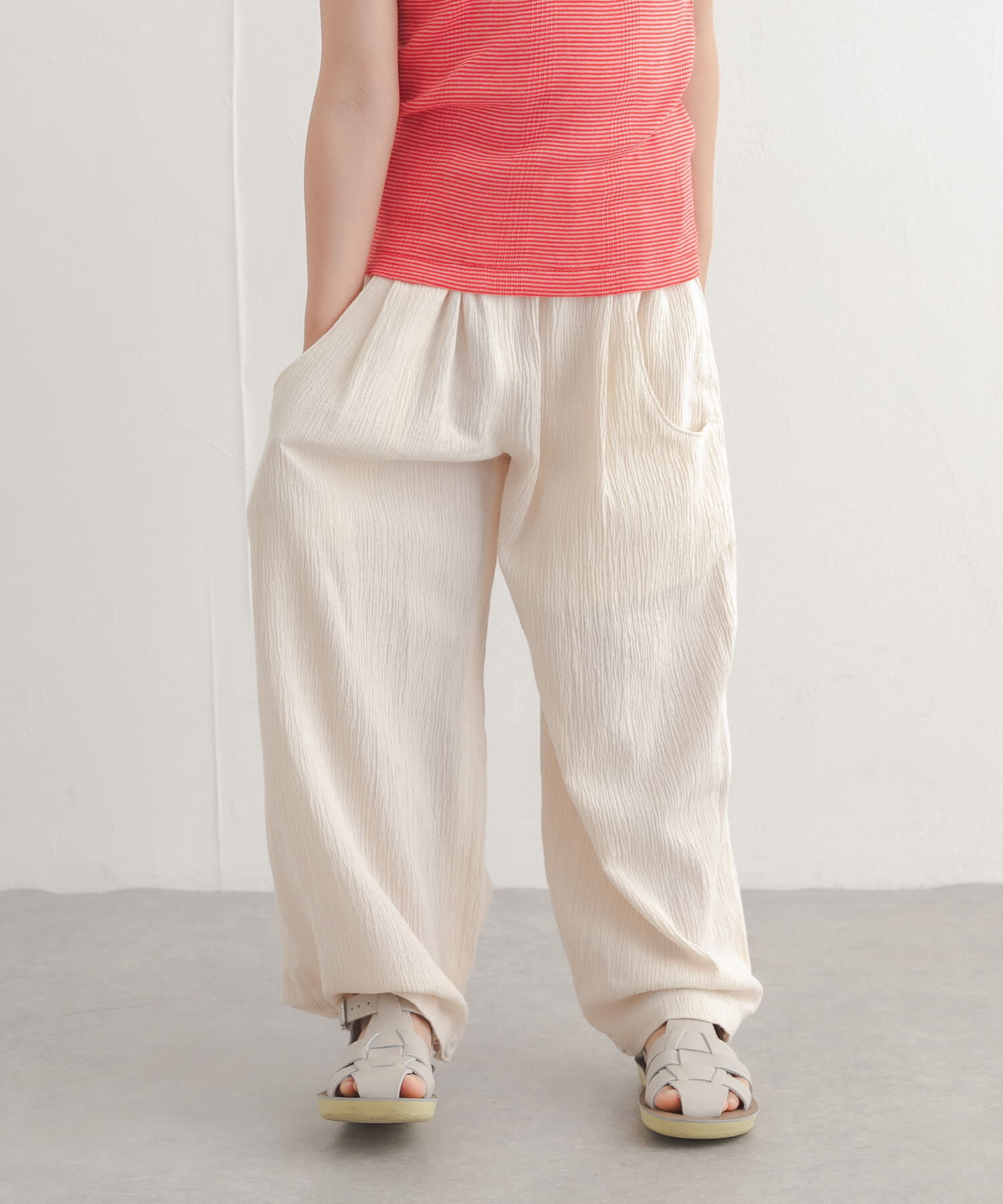 URBAN RESEARCH DOORS「裾ボタン2WAYタックパンツ(KIDS)」|その他|