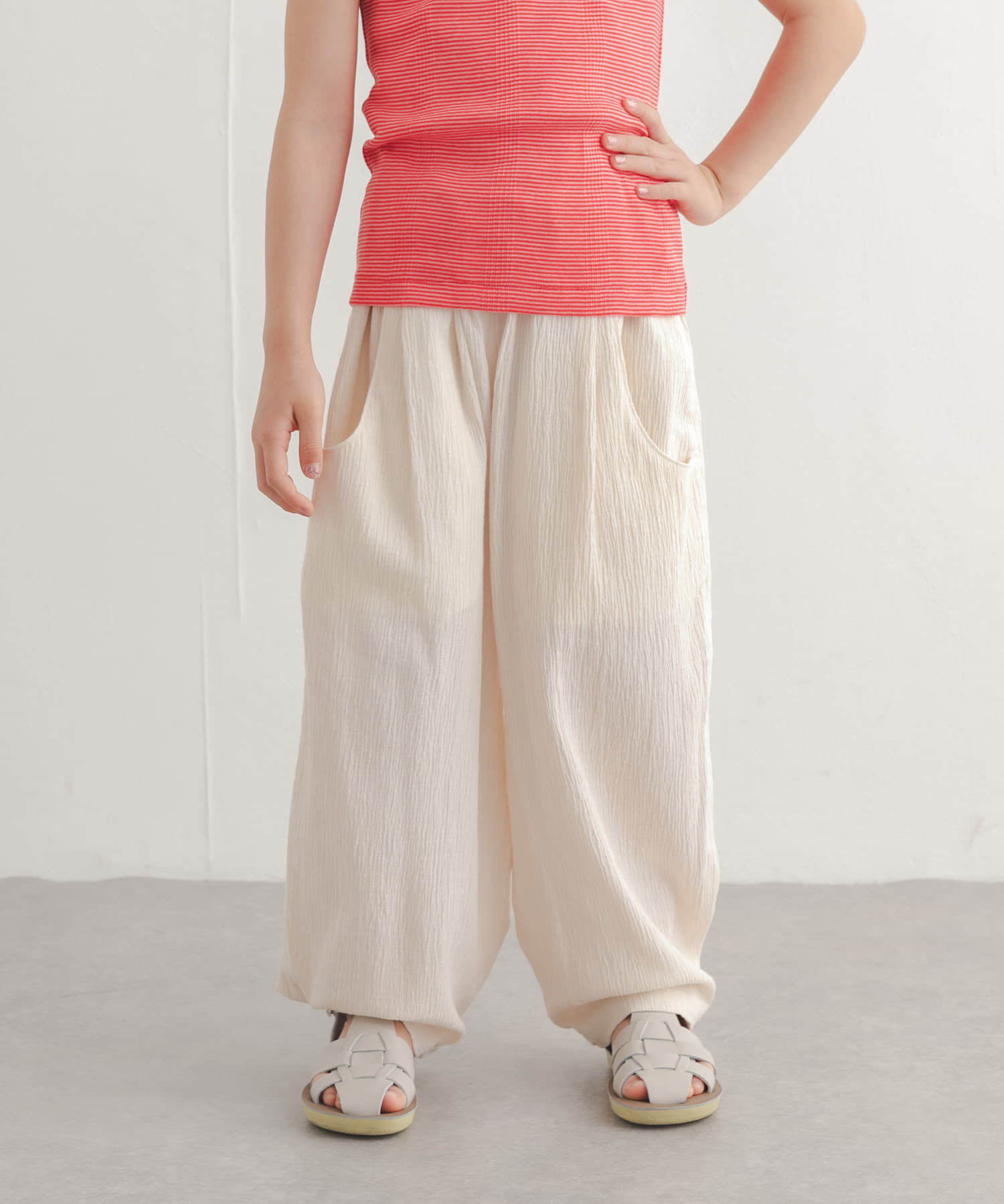 URBAN RESEARCH DOORS「裾ボタン2WAYタックパンツ(KIDS)」|その他|