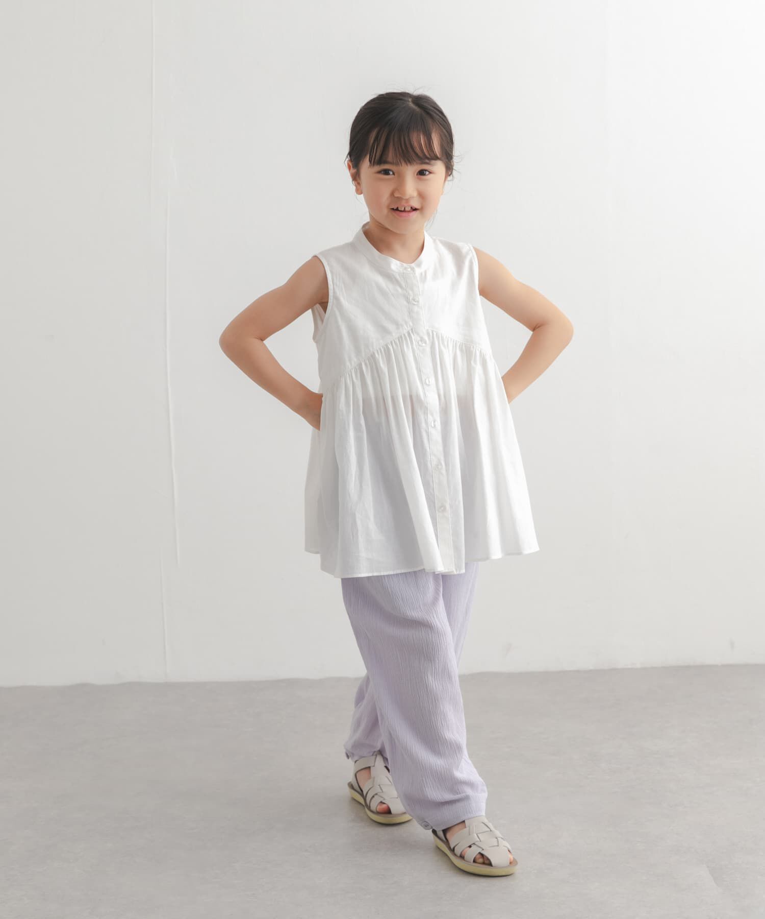 URBAN RESEARCH DOORS「裾ボタン2WAYタックパンツ(KIDS)」|その他|