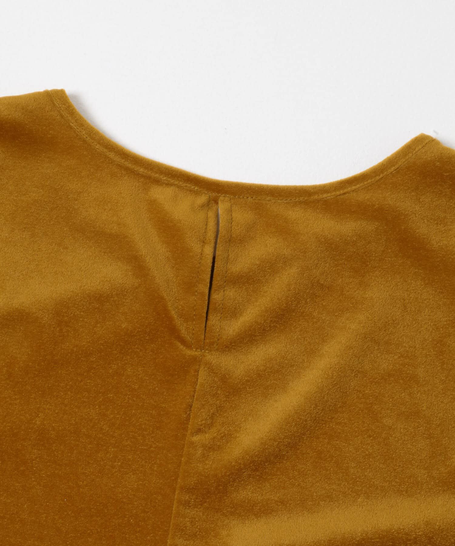 URBAN RESEARCH ROSSO「バックスリットシアーベロアカットソー」|Tシャツ・カットソー|