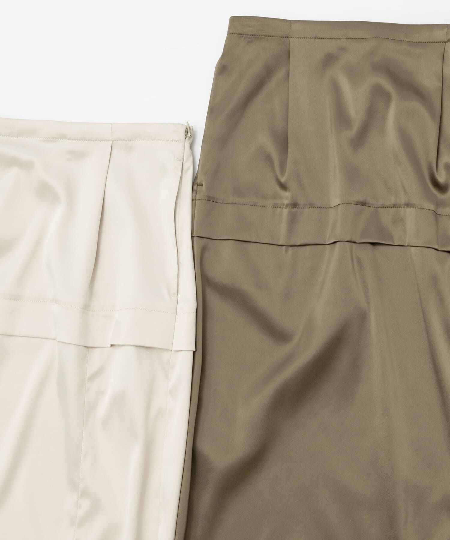 LAATO「glossy midi skirt」|スカート|