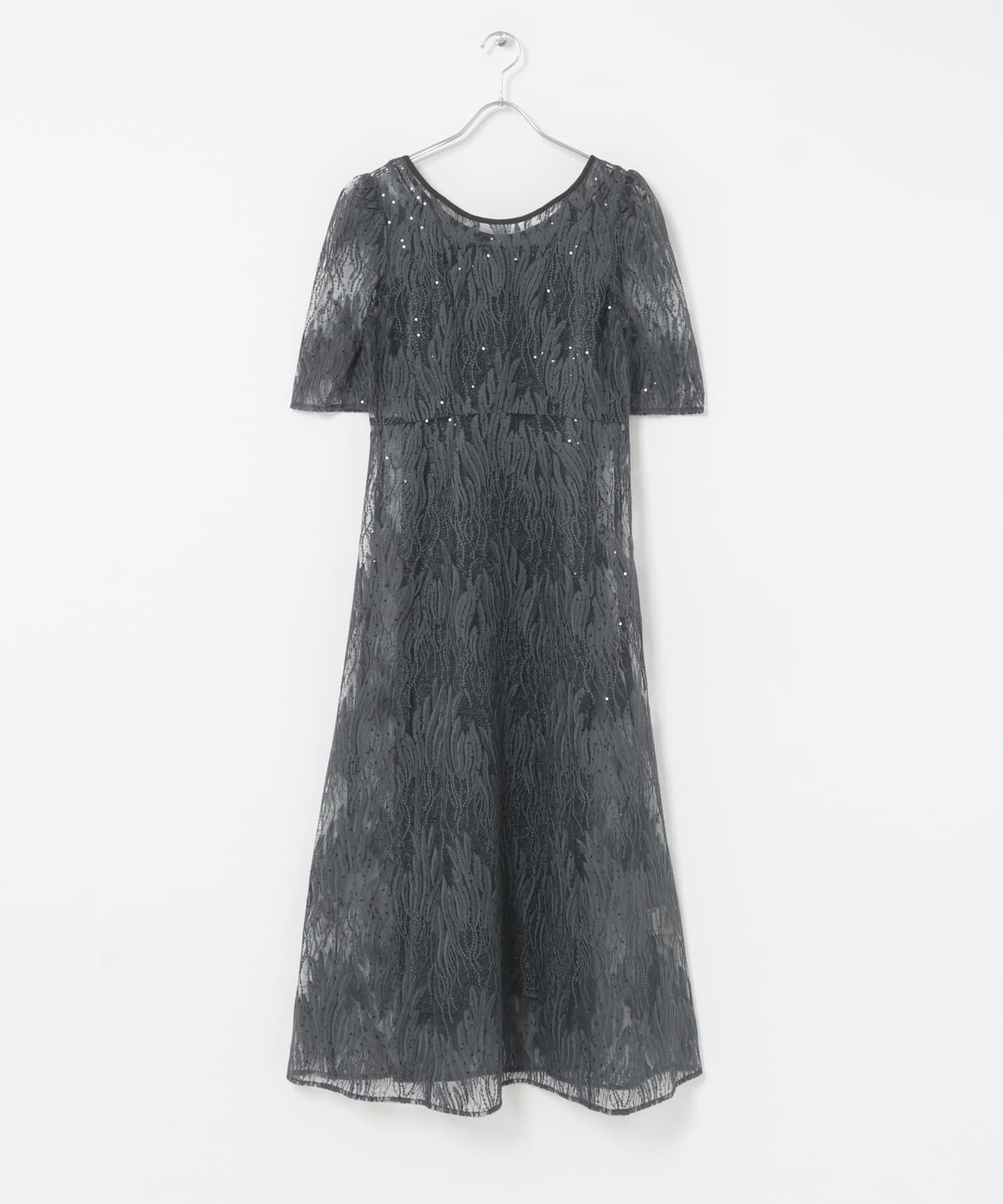URBAN RESEARCH ROSSO「kaene　スパンコールアネモネドレス」|ワンピース|