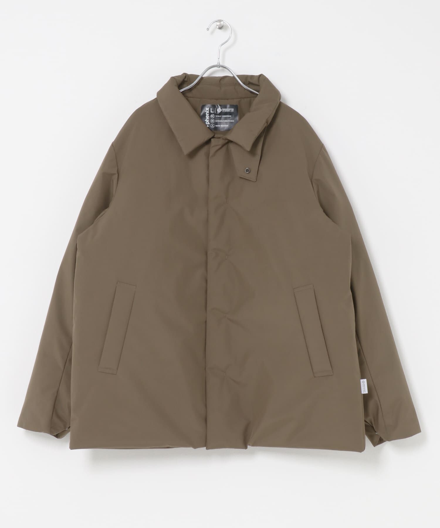URBAN RESEARCH ROSSO「『別注』+phenix　WINDSTOPPER by GORE-TEX LABS スタンドダウンジャケット」|ダウン|