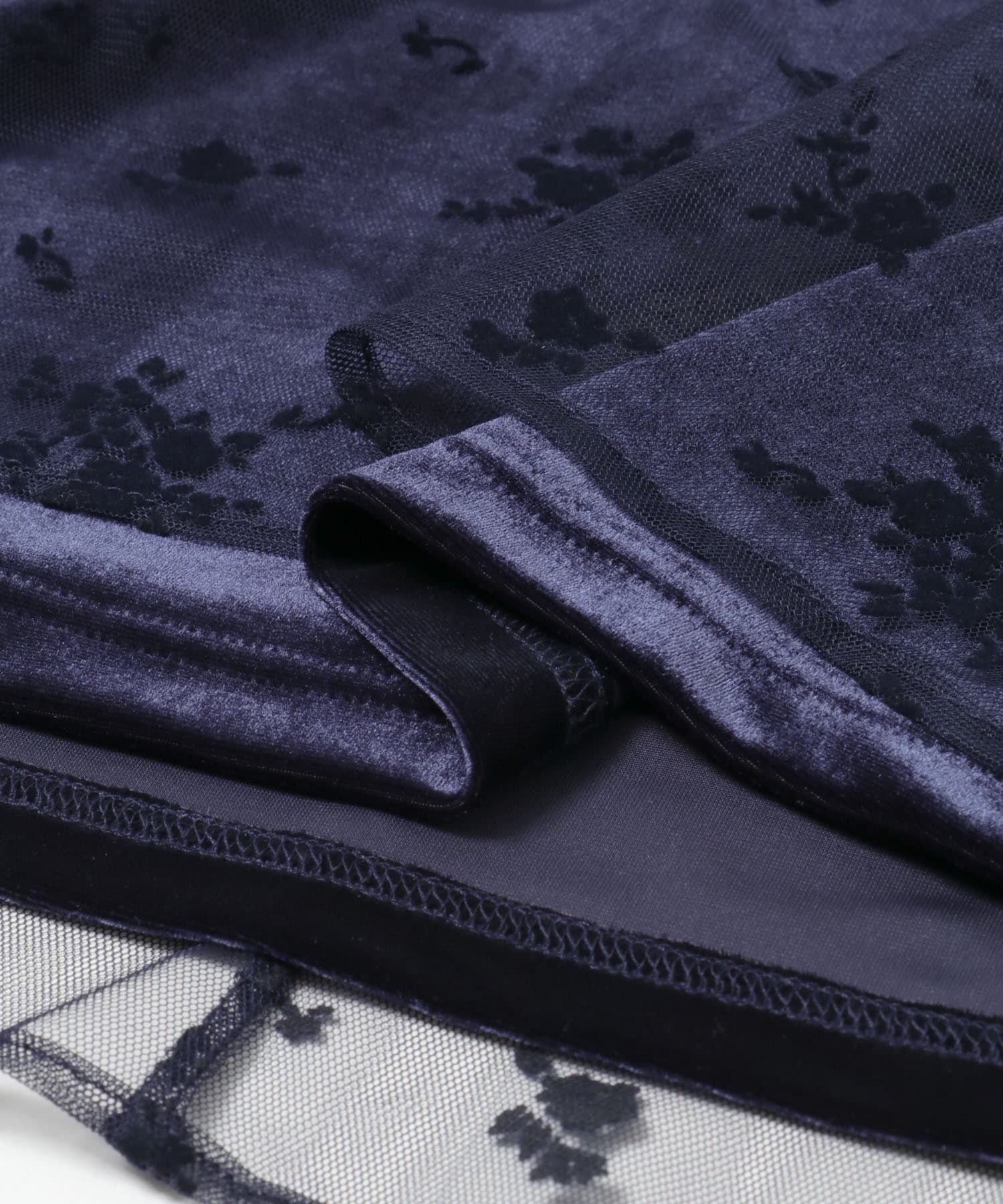 URBAN RESEARCH ROSSO「kaene　フロッキーベロア2WAYドレス」|ワンピース|