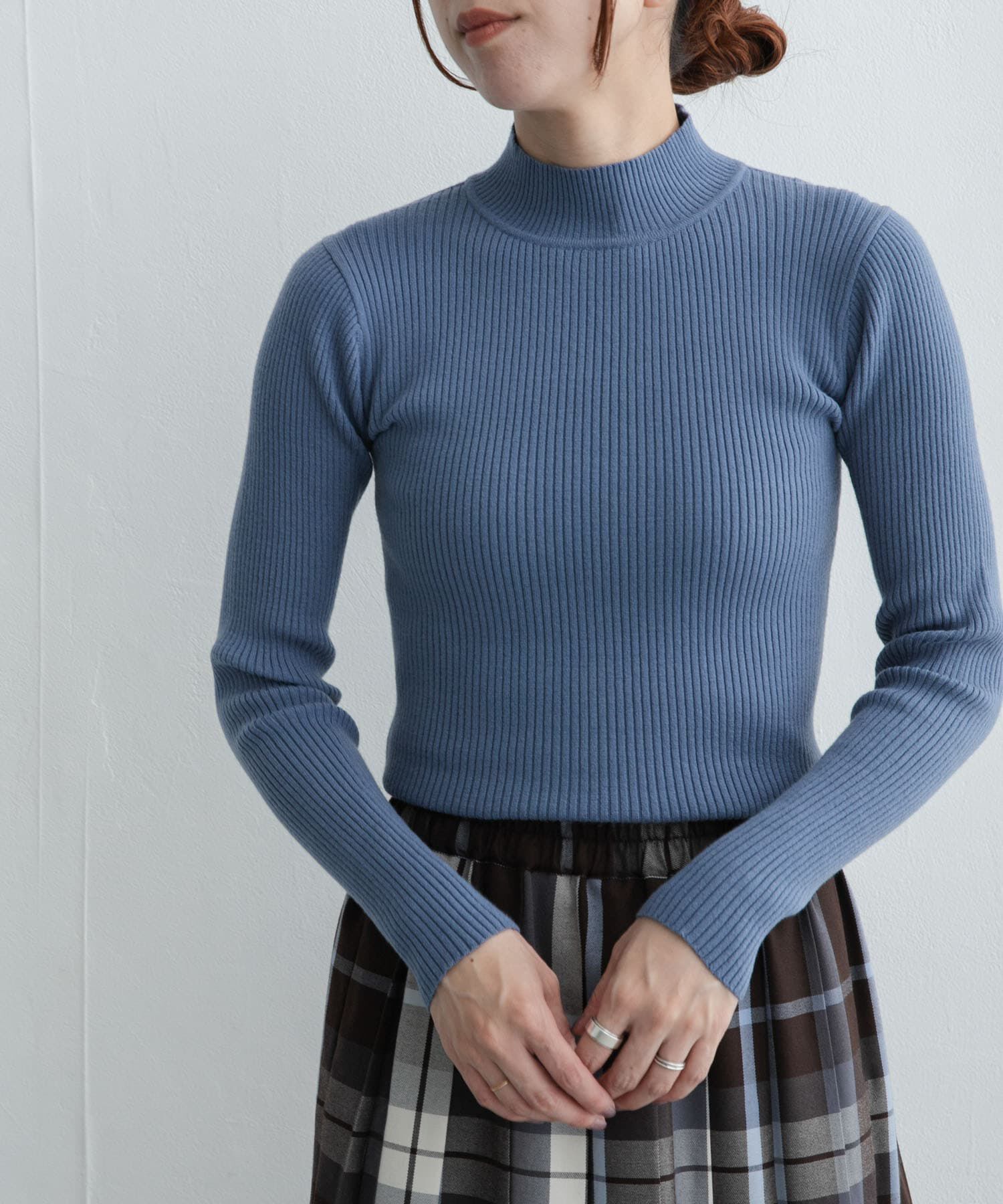 Sonny Label 「静電防止ハイネックリブニットプルオーバー」|ニット・セーター|