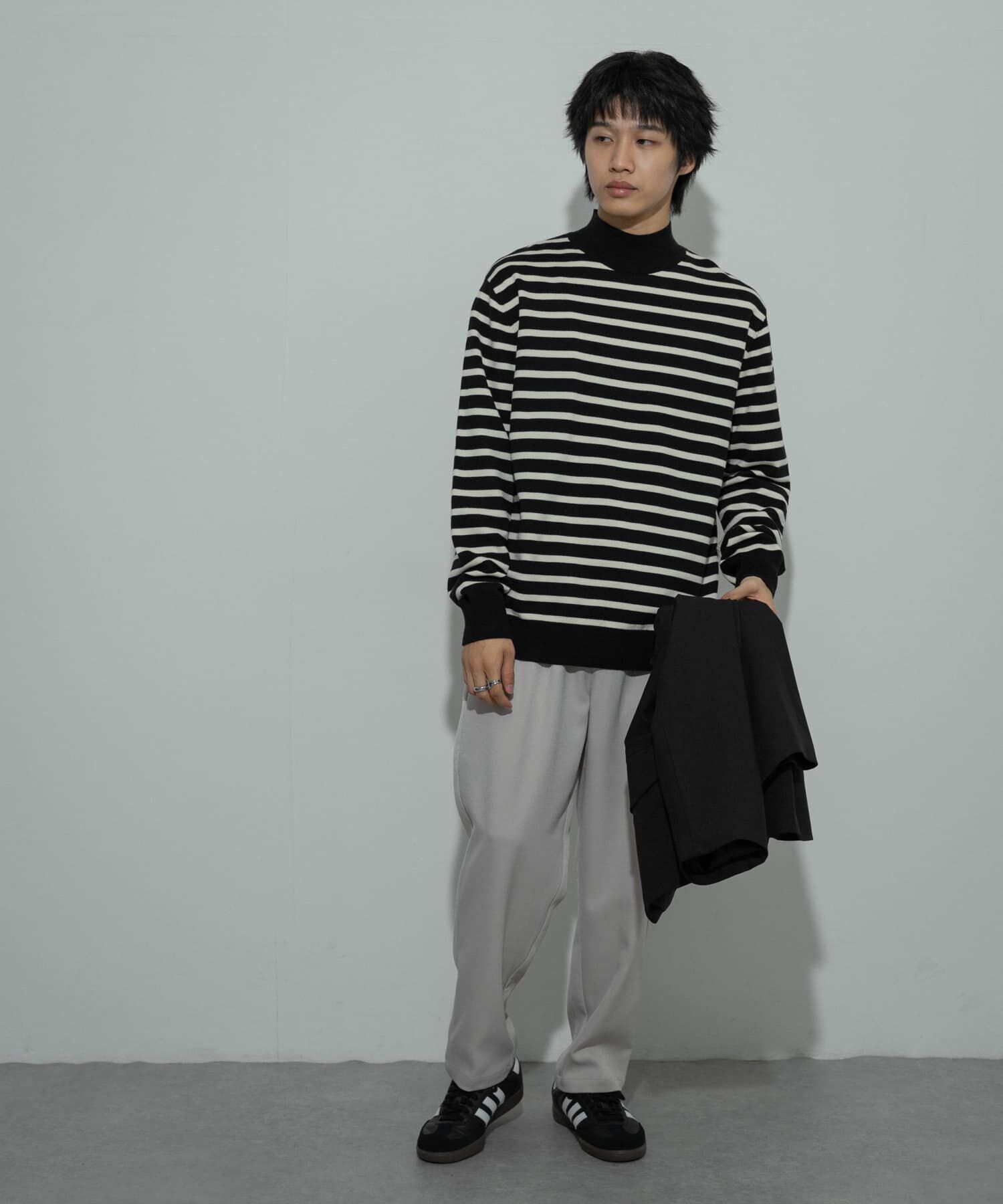 SENSE OF PLACE by URBAN RESEARCH「ストレッチモックネックニット」|ニット・セーター|