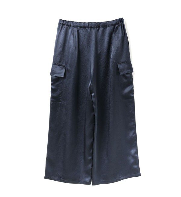 mizuiro ind「mizuiro ind サテンカーゴパンツ」|その他|