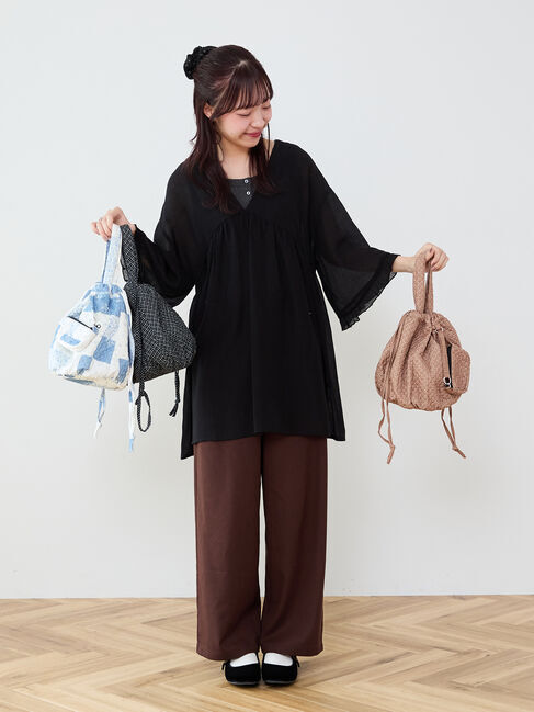 Samansa Mos2「【Cross&times;Staff】ポーチ付/まんまるポシェット」|その他|