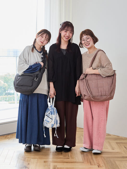 Samansa Mos2「【Cross&times;Staff】ボトルポケ付/10ポケットトートbag」|その他|