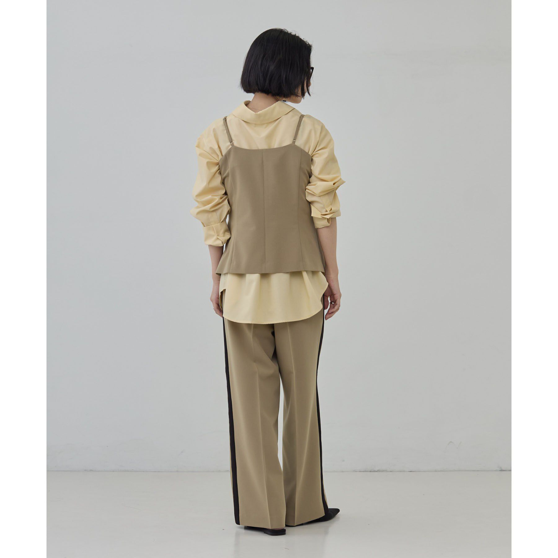 GALLEST「Comfy Slacks｜イージーサイドラインワイドパンツ」|その他|