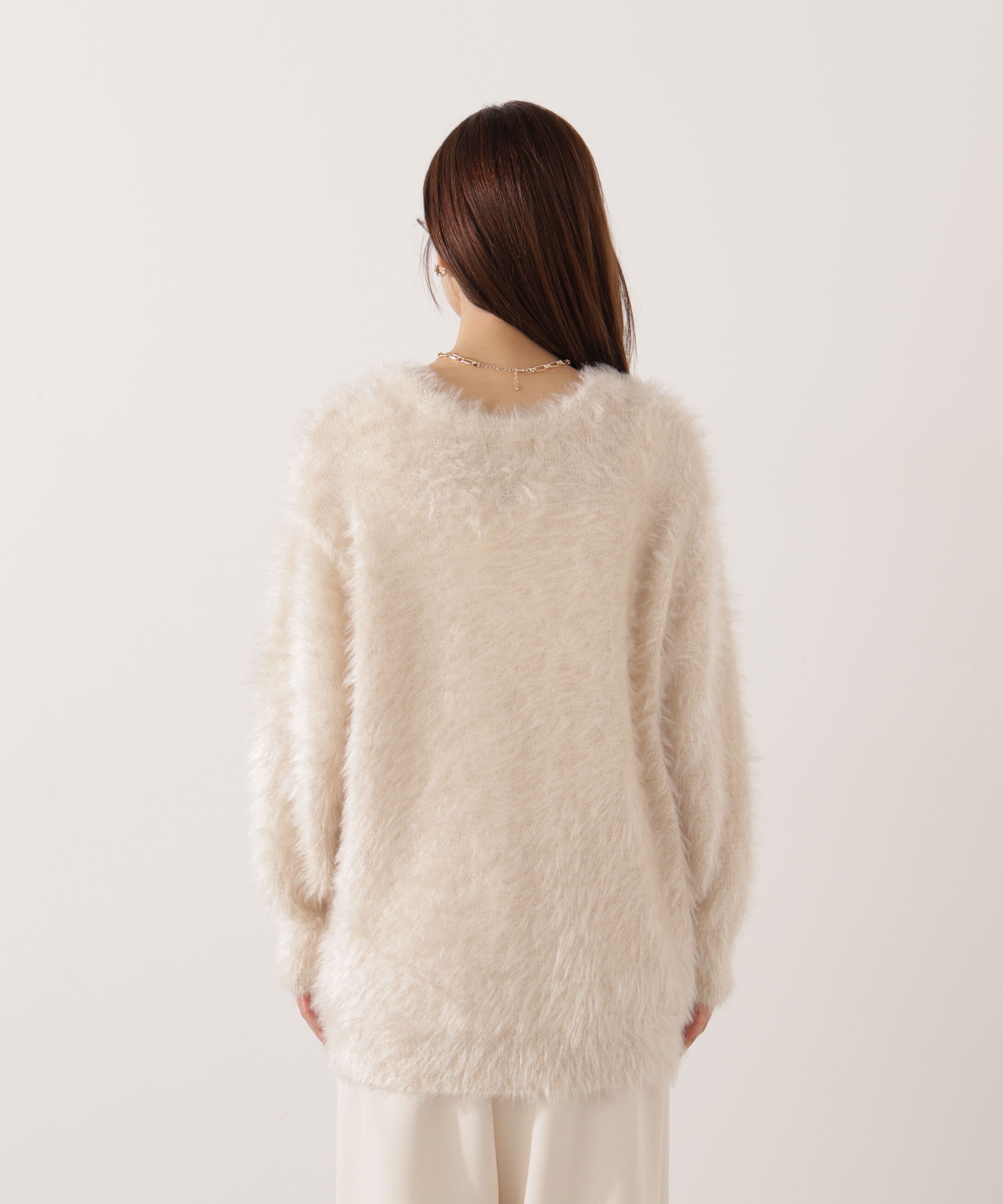 PROPORTION BODY DRESSING「キャットBIGカーディガン 25AW」|カーディガン|
