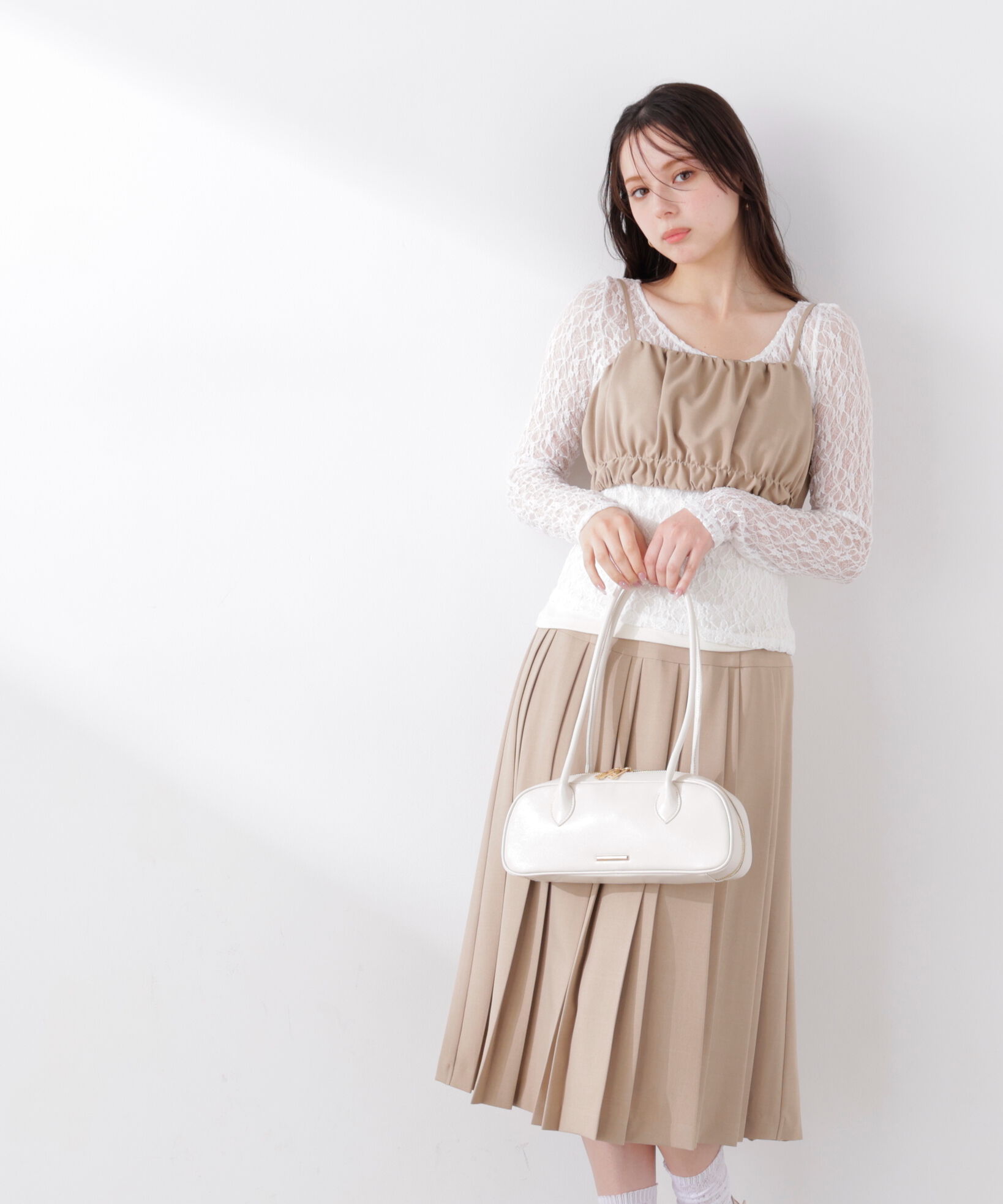 PROPORTION BODY DRESSING「ミディープリーツスカート　26SS」|スカート|