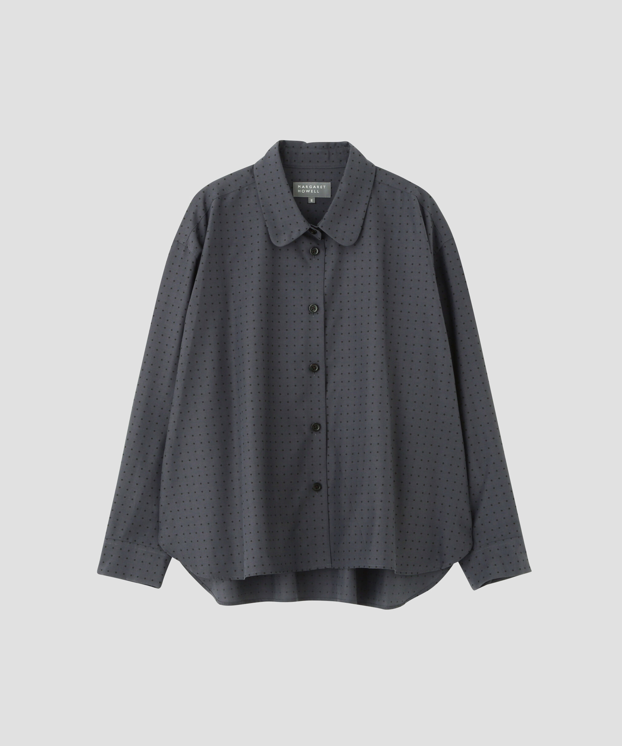  「SPOT PRINT COTTON SILK SHIRT」|シャツ・ブラウス|
