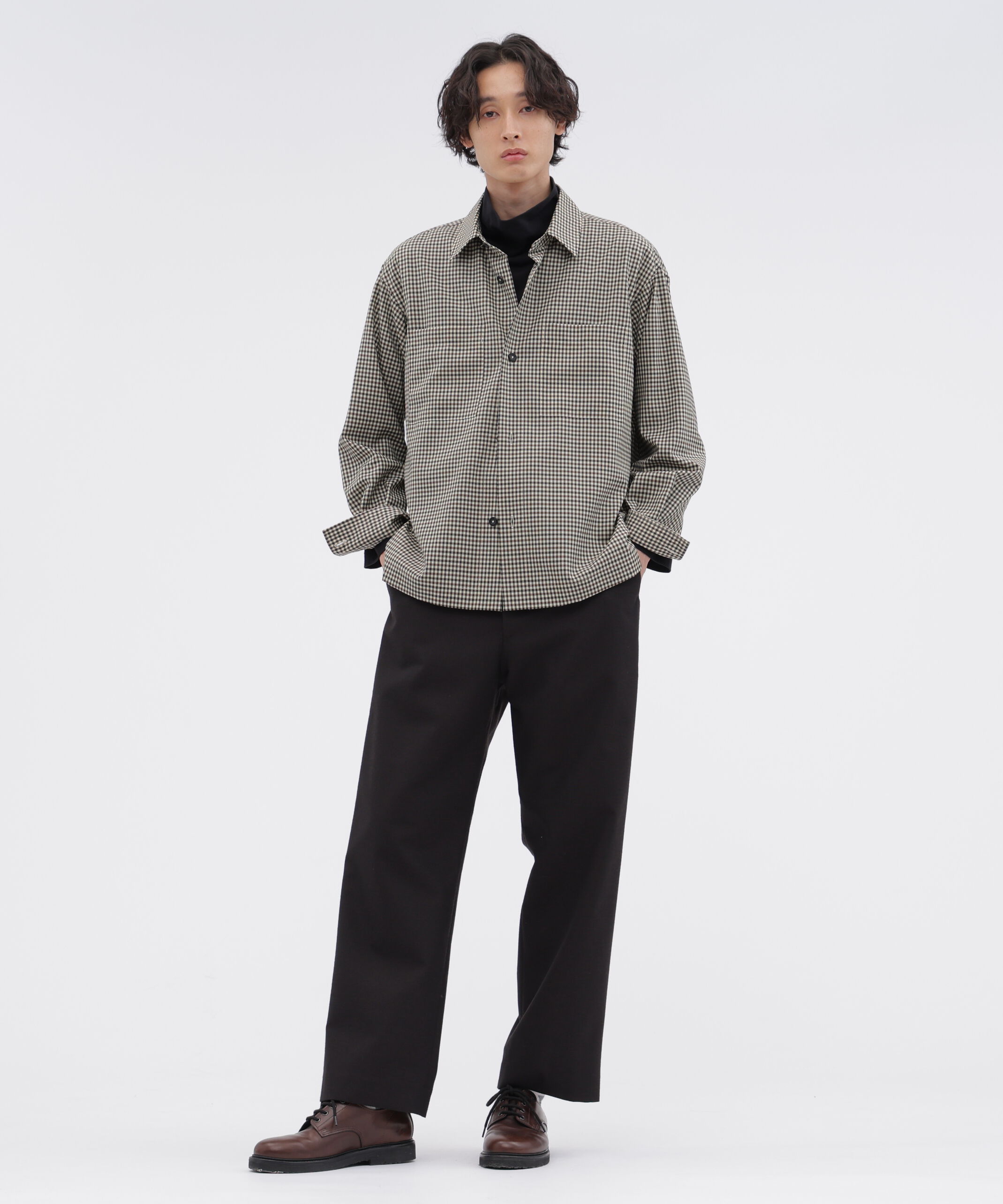MARGARET HOWELL「PLAIN COTTON JERSEY TOP」|Tシャツ・カットソー|