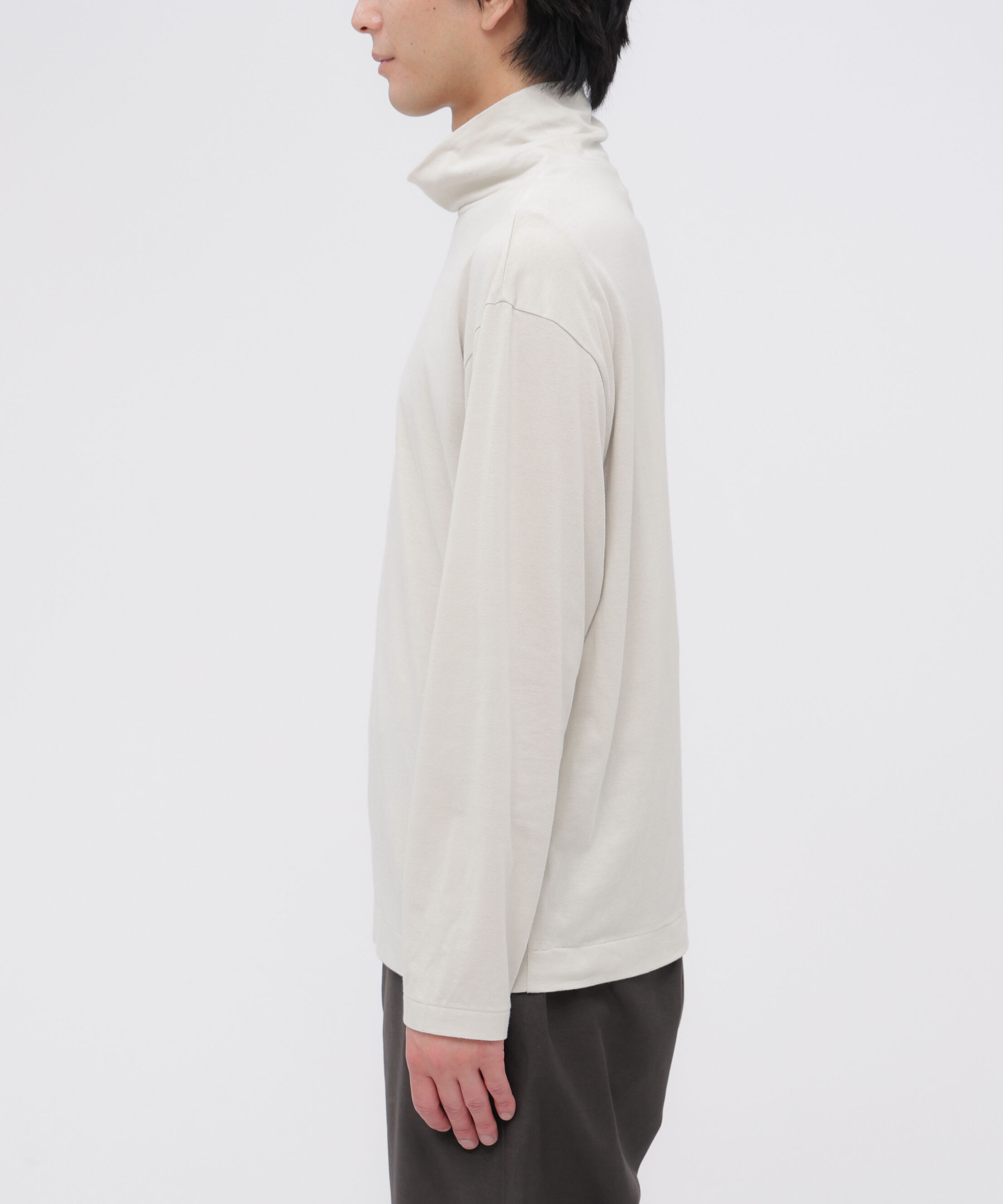 MARGARET HOWELL「PLAIN COTTON JERSEY TOP」|Tシャツ・カットソー|