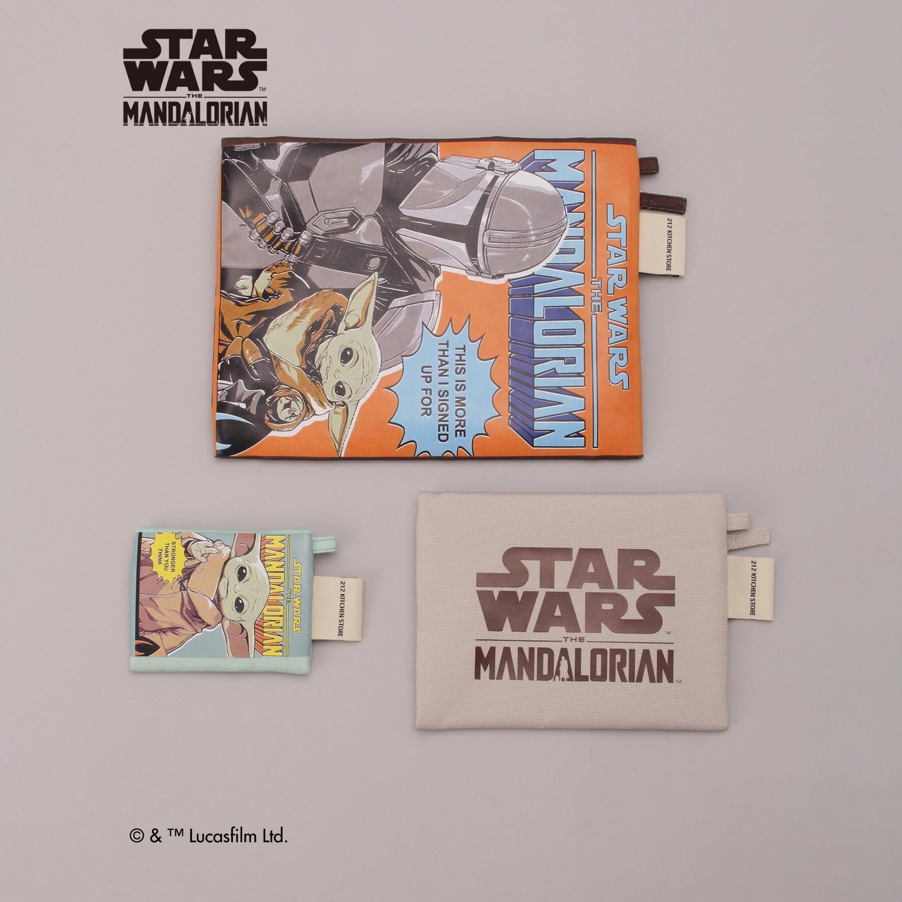 212 KITCHEN STORE「ポーチ3点セット グローグー ＜STAR WARS スター・ウォーズ ＞」|その他|