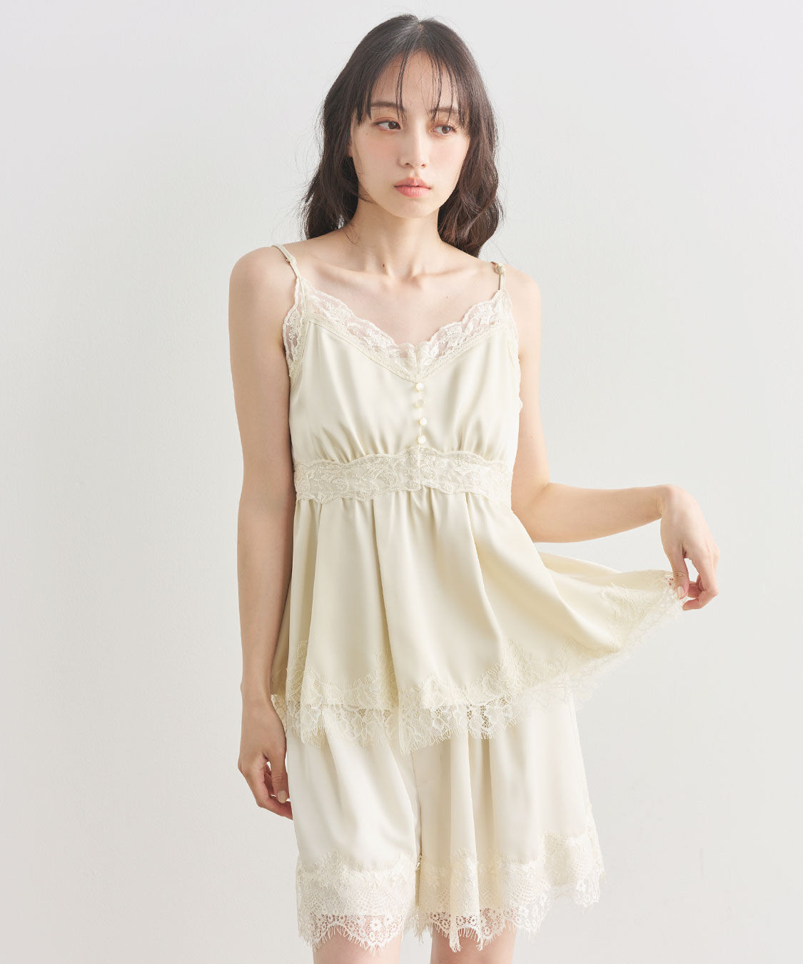 COCO DEAL「レーストリムショートパンツ」|その他|