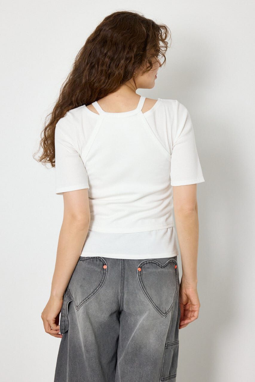 RODEO CROWNS「clavicle openTシャツ」|Tシャツ・カットソー|