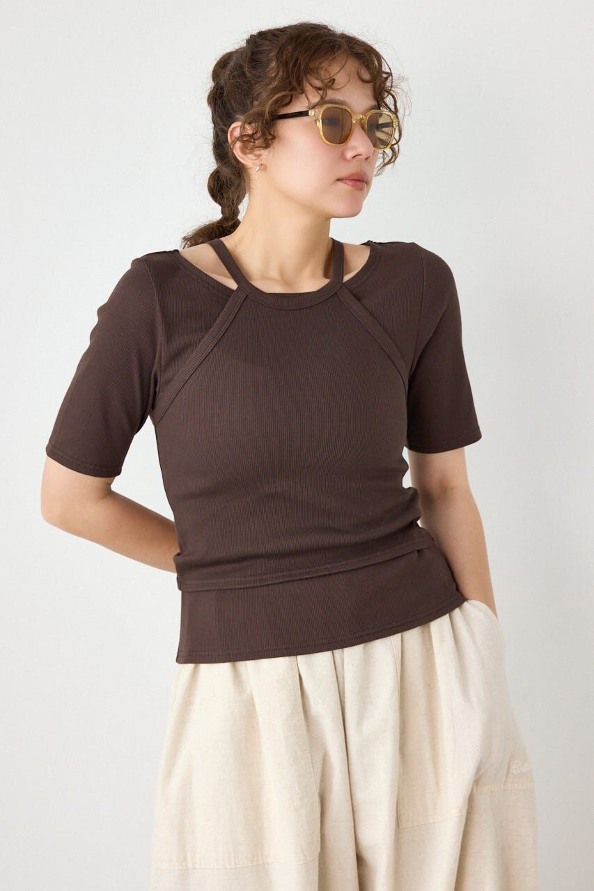 RODEO CROWNS「clavicle openTシャツ」|Tシャツ・カットソー|