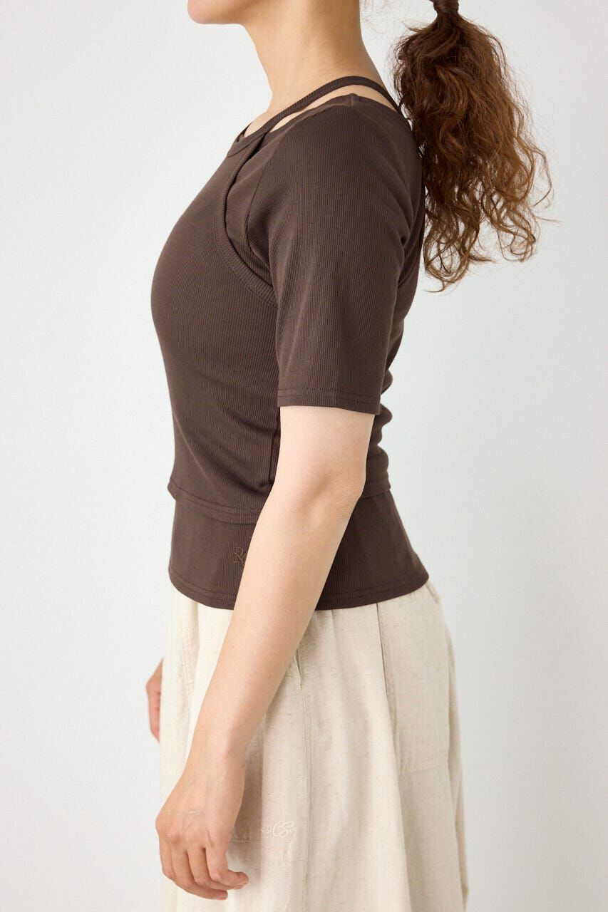 RODEO CROWNS「clavicle openTシャツ」|Tシャツ・カットソー|
