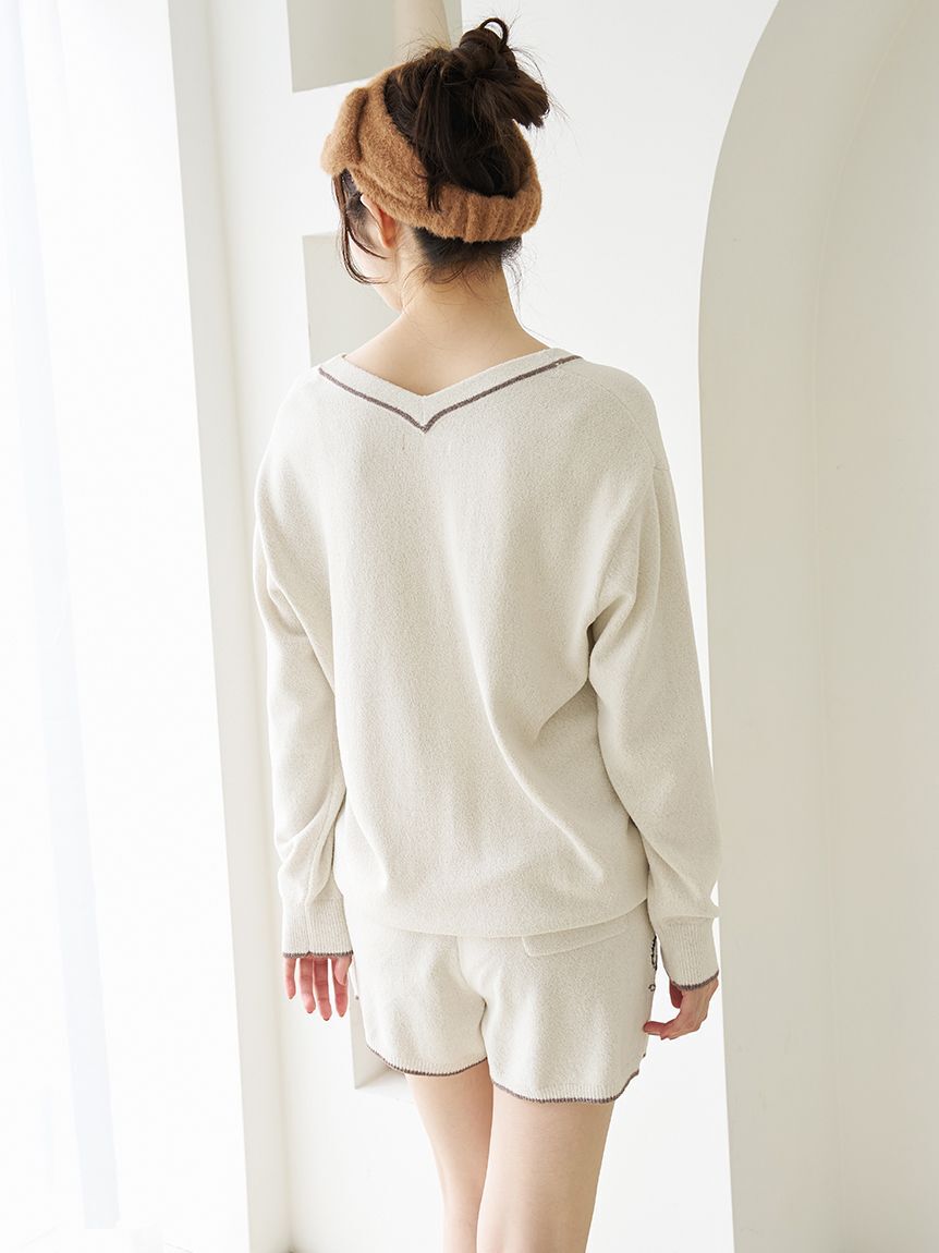 SNIDEL HOME「DOGラメジャガードショートパンツ」|ルームウェア|