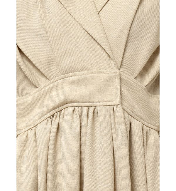 ELENDEEK「OPEN COLLAR SHIRT OP」|ワンピース|