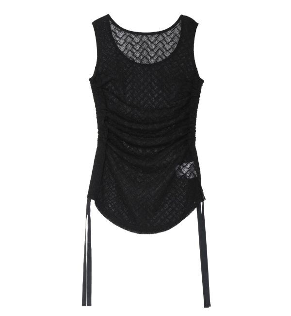 LAGUNAMOON「ドロストレースカットトップス」|Tシャツ・カットソー|