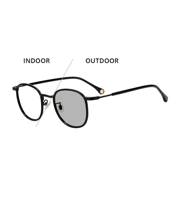  「【WEB限定】 Zoff｜JOURNAL STANDARD relume ウェリントン型 調光サングラス ジャーナルスタンダード」|サングラス|