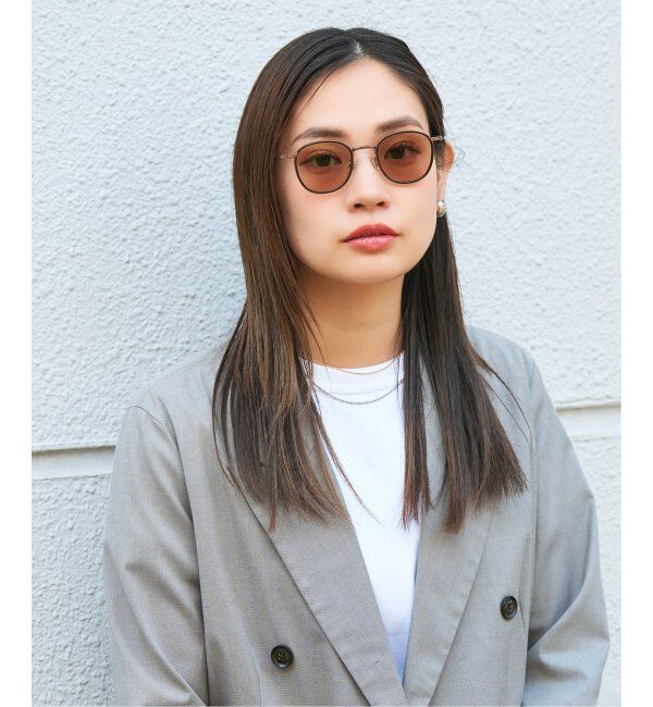  「【WEB限定】 Zoff｜JOURNAL STANDARD relume ウェリントン型 調光サングラス ジャーナルスタンダード」|サングラス|