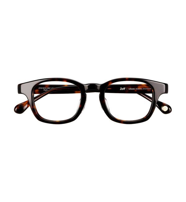  「Zoff｜JOURNAL STANDARD relume ウェリントン型 メガネ ジャーナルスタンダード レンズ交換券付」|メガネ|