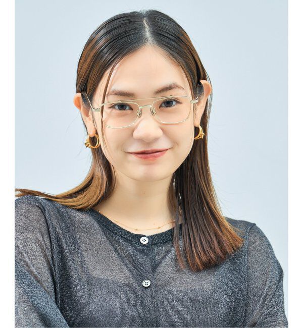  「Zoff｜UNITED ARROWS メガネ | [Luxe] 伊達メガネ 度付き ユナイテッドアローズ   レンズ交換券付」|メガネ|