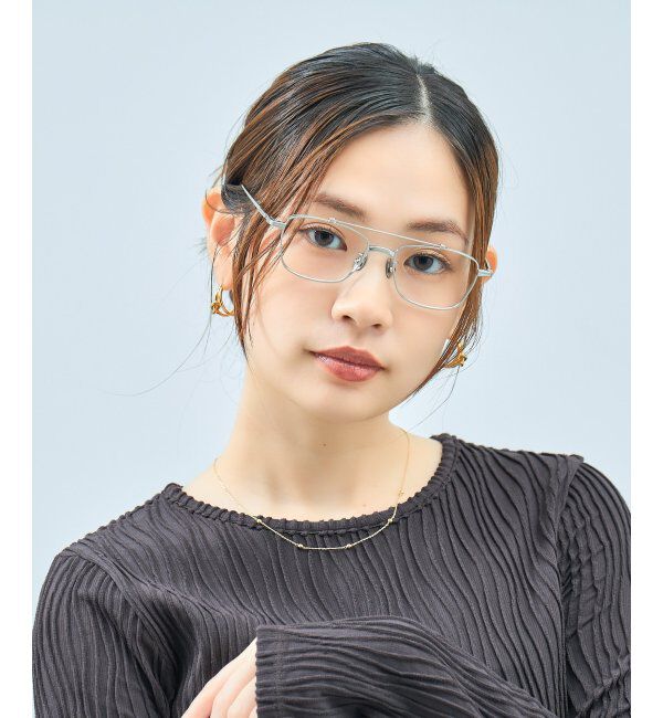  「Zoff｜UNITED ARROWS メガネ | [Luxe] 伊達メガネ 度付き ユナイテッドアローズ   レンズ交換券付」|メガネ|