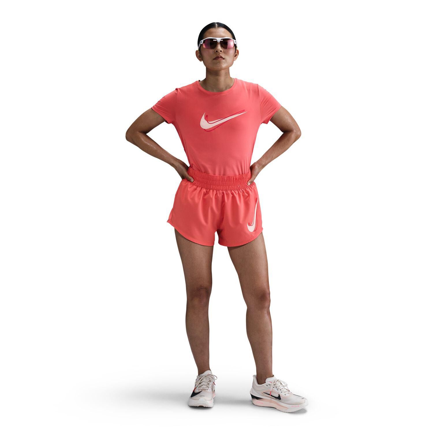 NIKE「【NIKE ｳｪｱ】W ONE SWSH HBR SS TOP」|Tシャツ・カットソー|