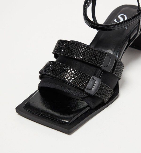 ODETTE E ODILE「＜SY＞ ダブルベルクロビジュー サンダル55&uarr;」|サンダル|