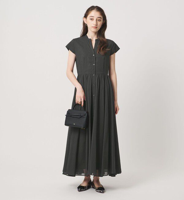 UNITED ARROWS「コットン キャップスリーブ ワンピース」|ワンピース|