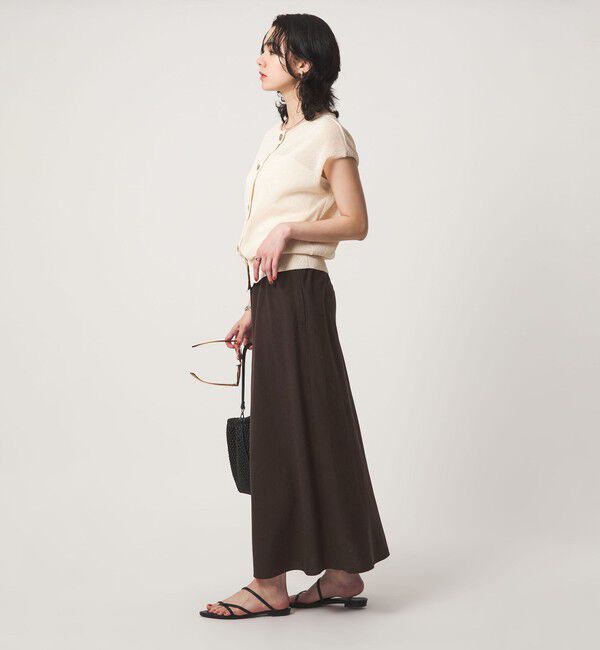UNITED ARROWS green label relaxing「BREEZE LINEN ブリーズリネン ナロー スカート」|スカート|