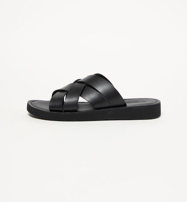 UNITED ARROWS green label relaxing「レザーライク クロス サンダル」|サンダル|