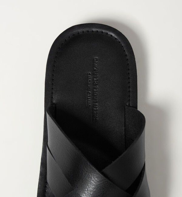 UNITED ARROWS green label relaxing「レザーライク クロス サンダル」|サンダル|