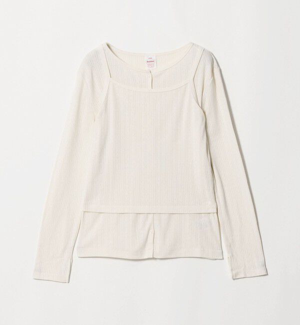 UNITED ARROWS green label relaxing「【別注】＜Healthknit＞レイヤード プルオーバーカットソー」|Tシャツ・カットソー|