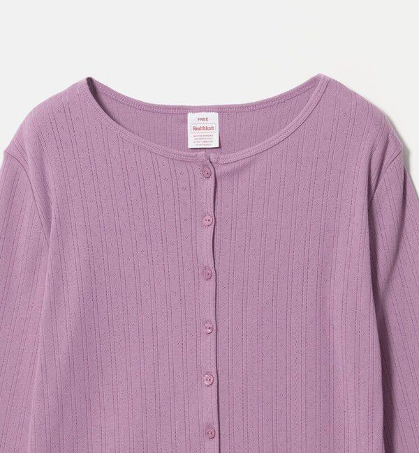 UNITED ARROWS green label relaxing「【別注】＜Healthknit＞レイヤード プルオーバーカットソー」|Tシャツ・カットソー|