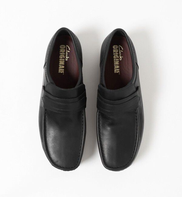 UNITED ARROWS green label relaxing「＜Clarks Originals＞ワラローファー ゴアテックス ブラック シューズ ローファー」|ローファー|
