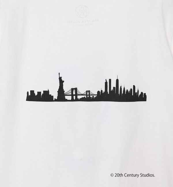 BEAUTY&YOUTH UNITED ARROWS「【別注】＜プラダを着た悪魔2＞ シアー プリント Tシャツ」|Tシャツ・カットソー|