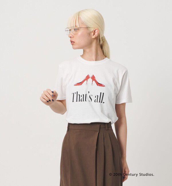 BEAUTY&YOUTH UNITED ARROWS「【別注】＜プラダを着た悪魔2＞ シアー プリント Tシャツ」|Tシャツ・カットソー|その他2