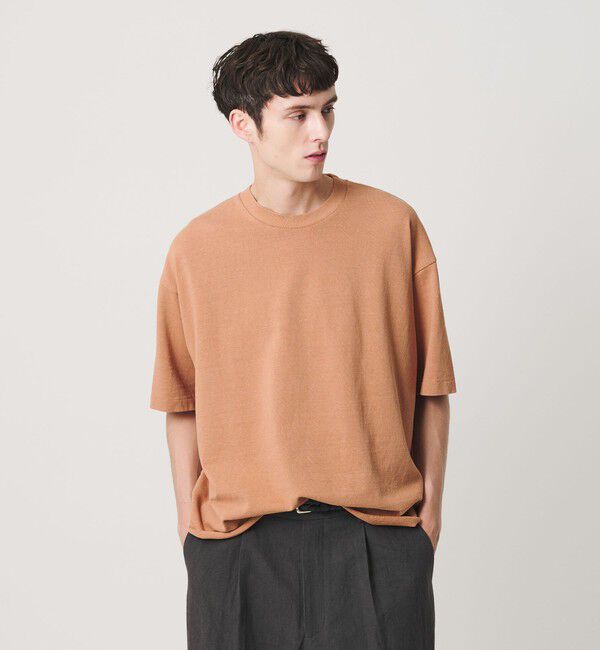 BEAUTY&YOUTH UNITED ARROWS「ネップ コットン カットオフ クロップド Tシャツ」|Tシャツ・カットソー|