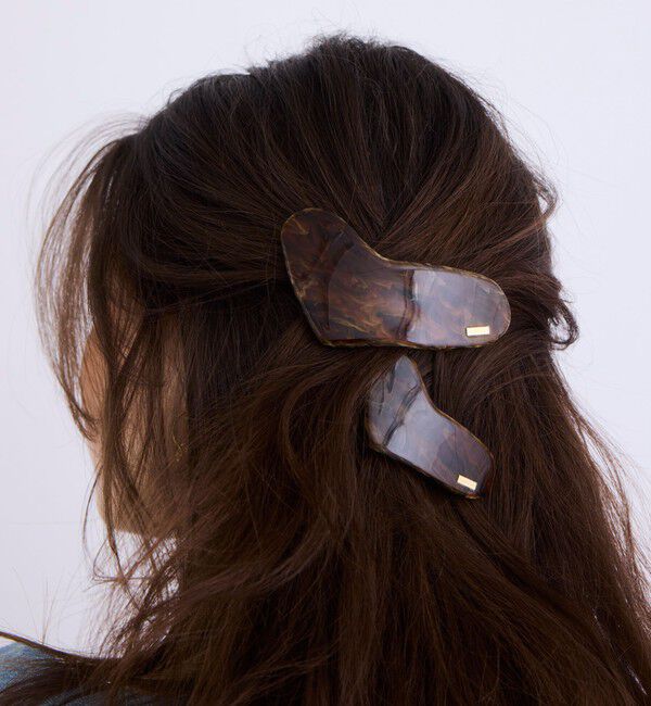 BEAUTY&YOUTH UNITED ARROWS「＜LAPUIS＞Plump heart バレッタ/Lサイズ」|ヘアバンド|