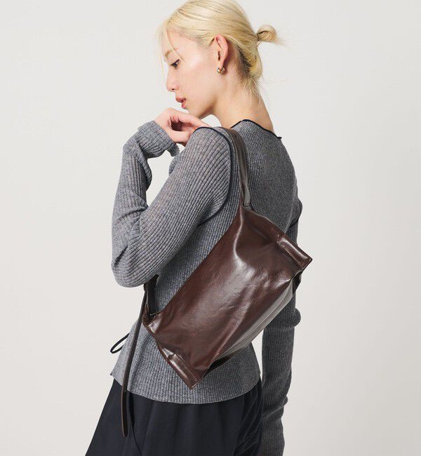 BEAUTY&YOUTH UNITED ARROWS「＜mur＞NUOVO BAG MINI ショルダーバッグ」|ショルダー・メッセンジャー|DK.BROWN