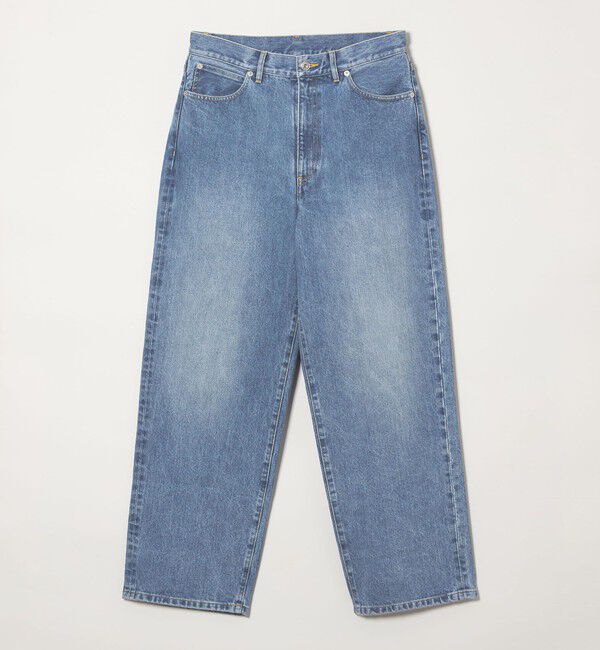 STEVEN ALAN「	＜Steven Alan＞ 13.5oz デニム 5ポケット バギー ストレート パンツ」|デニム|TURQUOISE