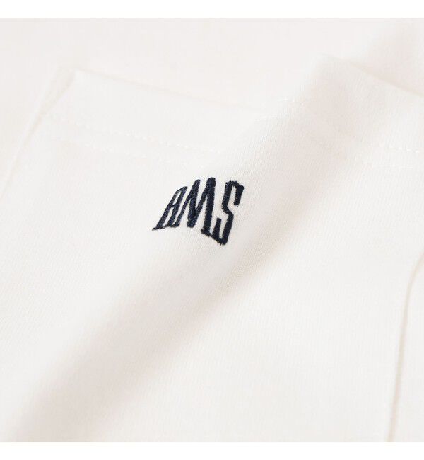BEAMS「BMSロゴ ロングスリーブ Tシャツ」|Tシャツ・カットソー|