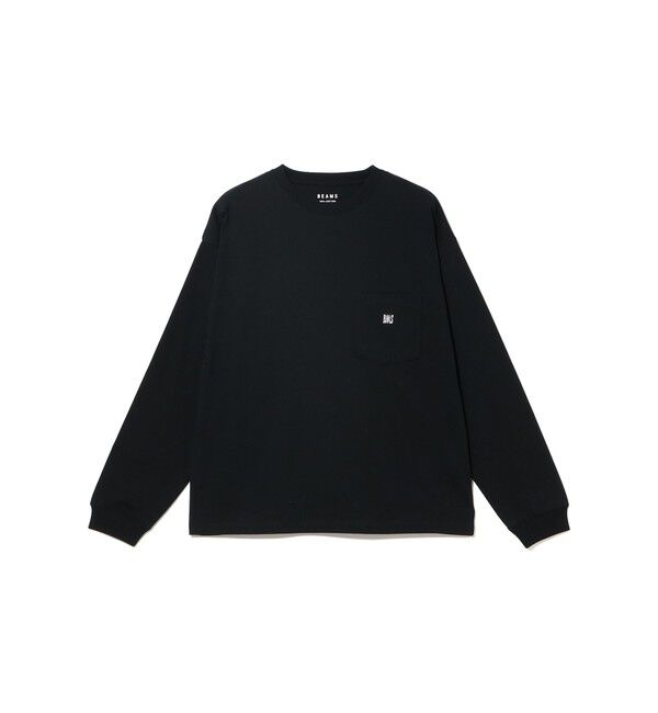 BEAMS「BMSロゴ ロングスリーブ Tシャツ」|Tシャツ・カットソー|